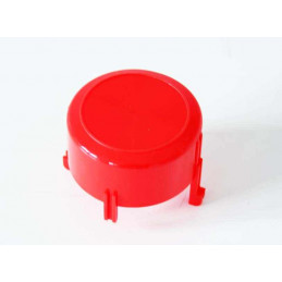 Cubre volante rojo original Rolly Toys para tractor de pedales infantil.