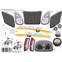 Adhesivo oficial para tractor de juguete Rolly Toys Minitrac NH T 6010