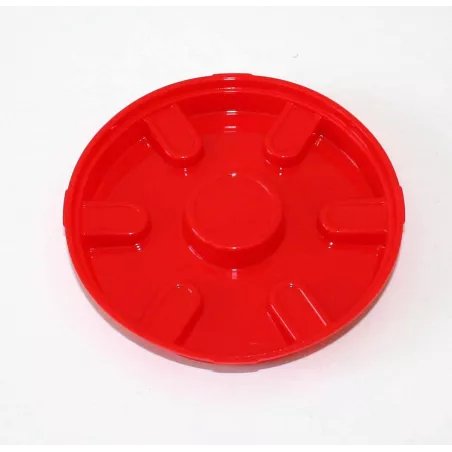 Cubre ruedas rojo de repuesto para correpasillos rollyMinitrac