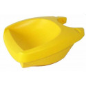 Tazón dumper de plástico resistente para tractor de juguete Minitrac, ideal para transportar arena en el jardín.