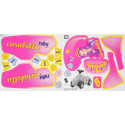 Pegatina de repuesto mini trac Carabella para tractor infantil Rolly Toys