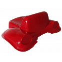 Guardabarros original de plástico rojo magma para tractor de juguete rollyKid.