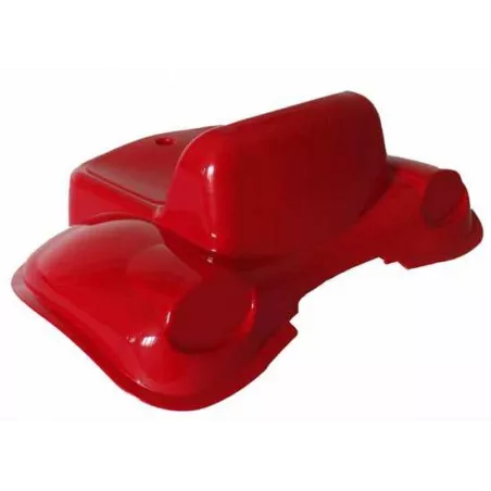 Guardabarros original de plástico rojo magma para tractor de juguete rollyKid.