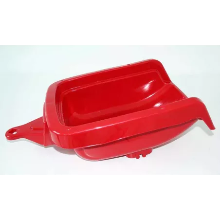 Remolque de juguete rollyKid rojo acoplable para tractores infantiles Rolly Toys.