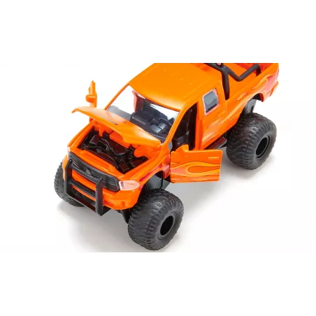 Camioneta de juguete RAM 1500 escala 1:50 con llantas de globo y puertas operables