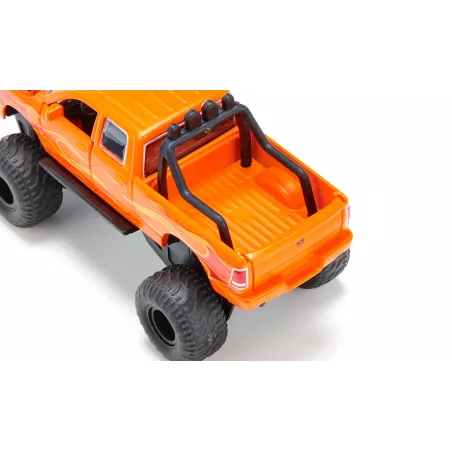 Camioneta de juguete RAM 1500 escala 1:50 con llantas de globo y puertas operables