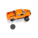 Camioneta de juguete RAM 1500 escala 1:50 con llantas de globo y puertas operables