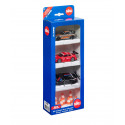 Set de regalo de coches de carrera de juguete en metal y plástico resistente