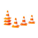 Set de regalo de coches de carrera de juguete en metal y plástico resistente