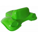 Guardabarros verde de plástico resistente para tractor de juguete rollyKid.