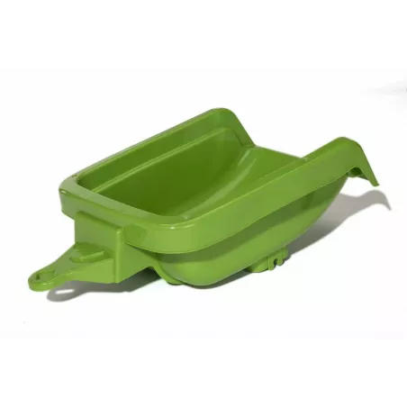 Remolque cuenco rollyKid verde | Accesorio carga polímero