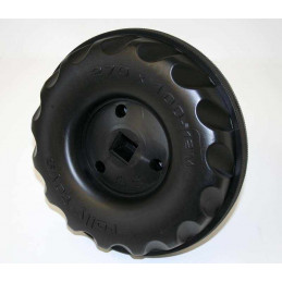 Rueda trasera 270x100 - 12M con goma