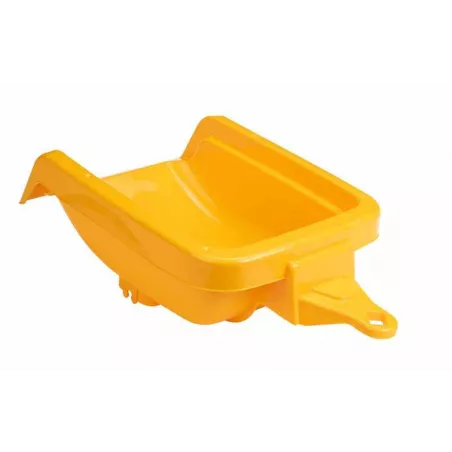 Remolque de juguete rollyKid amarillo para tractor de pedales infantil