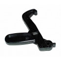 Gancho basculante DumperKid negro de plástico resistente para vehículos de juguete Rolly Toys.