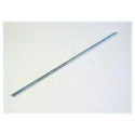 Eje metálico galvanizado de alta resistencia 5x179 mm para repuesto de vehículos de juguete Rolly Toys.