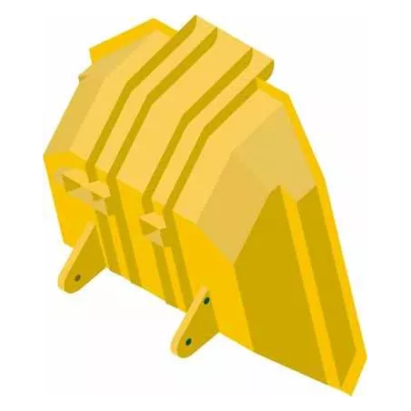 Cuenco basculante Rolly Toys para tractor de juguete infantil, ideal para cargar arena en el jardín.