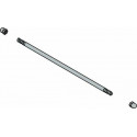 Eje roscado galvanizado 8x187 de alta resistencia para coches de pedales Rolly Toys.