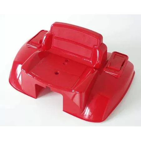 Guardabarros rojo magma de plástico resistente para tractor de juguete RollyJunior.
