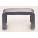 Barra antivuelco plateada para tractores de pedales rollyJunior y rollyFarmtrac.