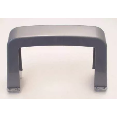 Barra antivuelco plateada para tractores de pedales rollyJunior y rollyFarmtrac.