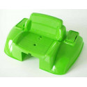 Guardabarros verde de repuesto para tractor de pedales rollyJunior Deutz.
