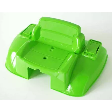 Guardabarros verde de repuesto para tractor de pedales rollyJunior Deutz.