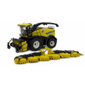Cosechadora New Holland FR 780 60 Year Edition a escala 1:32, maqueta metálica de colección.