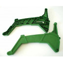 Brazos de pala rollyJunior de plástico resistente para tractor de pedales infantil.