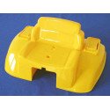 Guardabarros amarillo de repuesto para tractor de juguete rollyJunior JCB