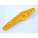 Brazo de paleta amarillo Rolly Toys, accesorio de plástico resistente para tractor de pedales infantil.