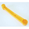 Palanca de repuesto derecha amarilla Rolly Toys para tractor de pedales infantil.