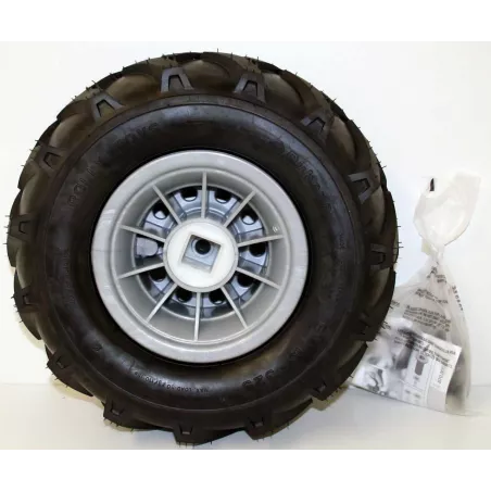 Rueda neumática de repuesto de 6 pulgadas (325-110) derecha para tractor de pedales Rolly Toys.