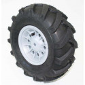 Rueda neumática de repuesto original de 6 pulgadas 325-110 izquierda para tractores infantiles Rolly Toys.