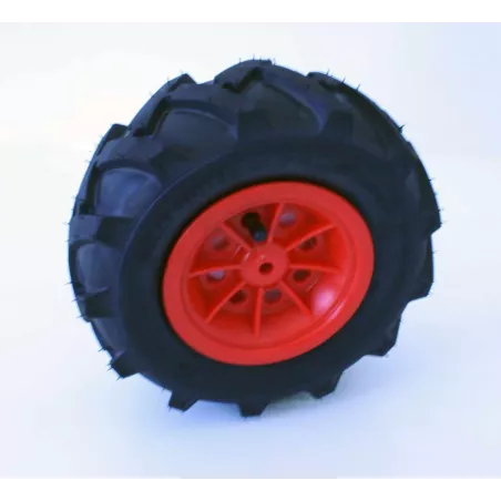 Rueda neumática de repuesto de 5 pulgadas 260-95 izquierda para coche de pedales infantil.