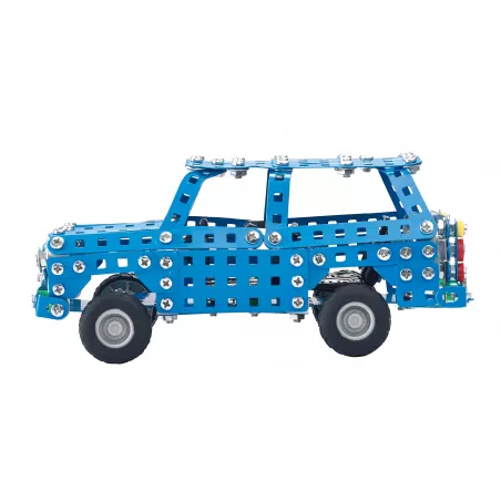 Maqueta metálica para montar del coche clásico S601 Sedán a escala 1:16 con 513 piezas.