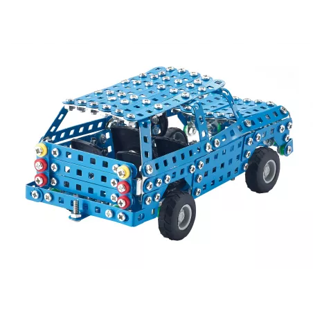 Maqueta metálica para montar del coche clásico S601 Sedán a escala 1:16 con 513 piezas.