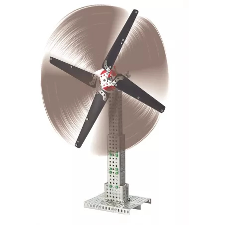 Molinete metálico inalámbrico con batería y luz LED integrada para trabajos de precisión.