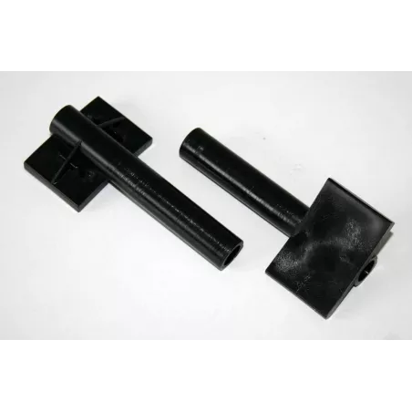 Zapatas de freno negras originales para tractor de juguete Unimog de Rolly Toys.