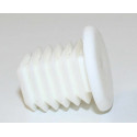 Tapón de tubo cuadrado original para tractor de pedales Rolly Toys, repuesto protector contra corrosión.