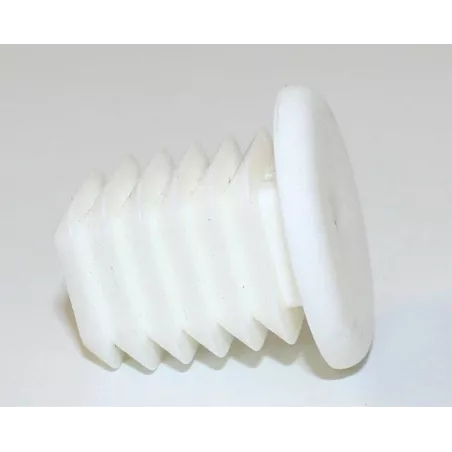 Tapón de tubo cuadrado original para tractor de pedales Rolly Toys, repuesto protector contra corrosión.