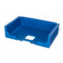 Rampa niveladora azul Rolly Toys de plástico resistente para tractores de juguete.