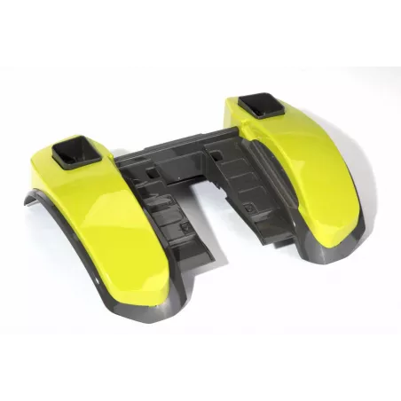 Guardabarros verde de repuesto oficial Rolly Toys para tractor de juguete Claas X-Trac Premium.