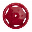 Cubierta de rueda trasera roja para tractor infantil X-Trac Premium Rolly Toys