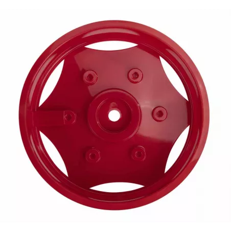 Cubierta de rueda trasera roja para tractor infantil X-Trac Premium Rolly Toys