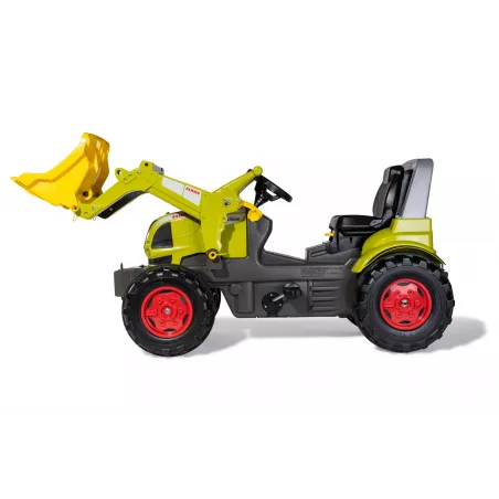 Tractor de pedales Claas Arion 640 para niños con cargador frontal