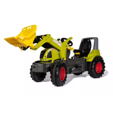 Tractor de pedales Claas Arion 640 para niños con cargador frontal