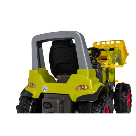 Tractor de pedales Claas Arion 640 para niños con cargador frontal