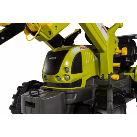 Tractor de pedales Claas Arion 640 para niños con cargador frontal