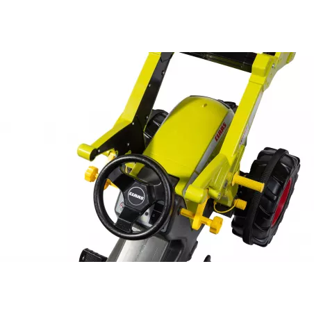 Tractor de pedales Claas Arion 640 para niños con cargador frontal