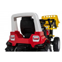 Tractor de pedales infantil Steyr 6300 Terrus CVT con pala cargadora delantera para niños de 3 a 8 años.